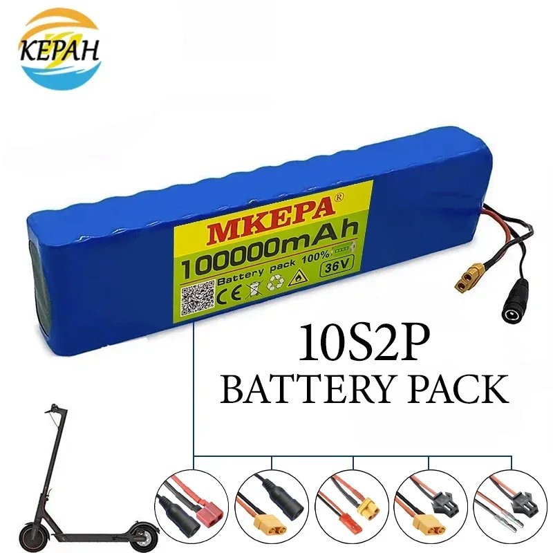 

10S2P 36V 100000mAh 36v Electric Scooter Battery Lithium Electric Scooter 500W Electric Scooter Battery 36v 10s2p Battery