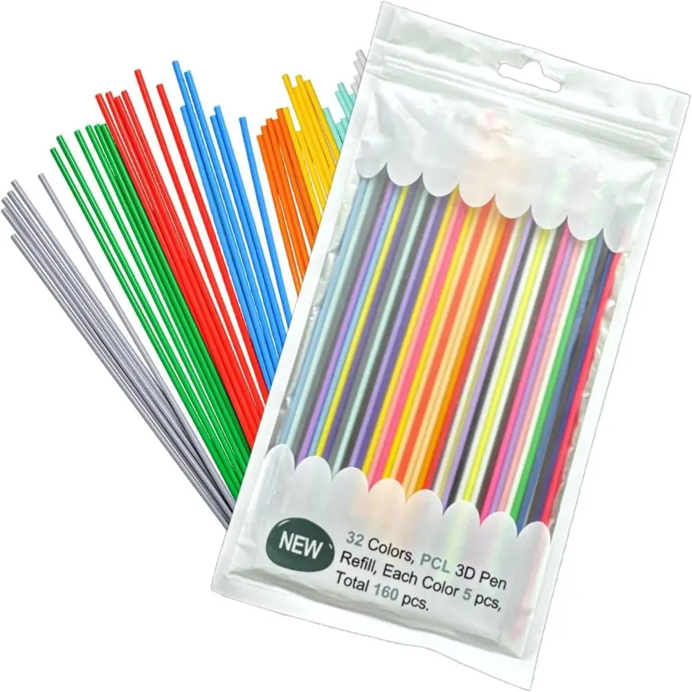 

3D Doodlers Start Pen Accessories 3D Pen Filament Refills PCL 22/32 Colors Arts Printer 3D Doodler Pen Refills 2.5mm DIY Gifts