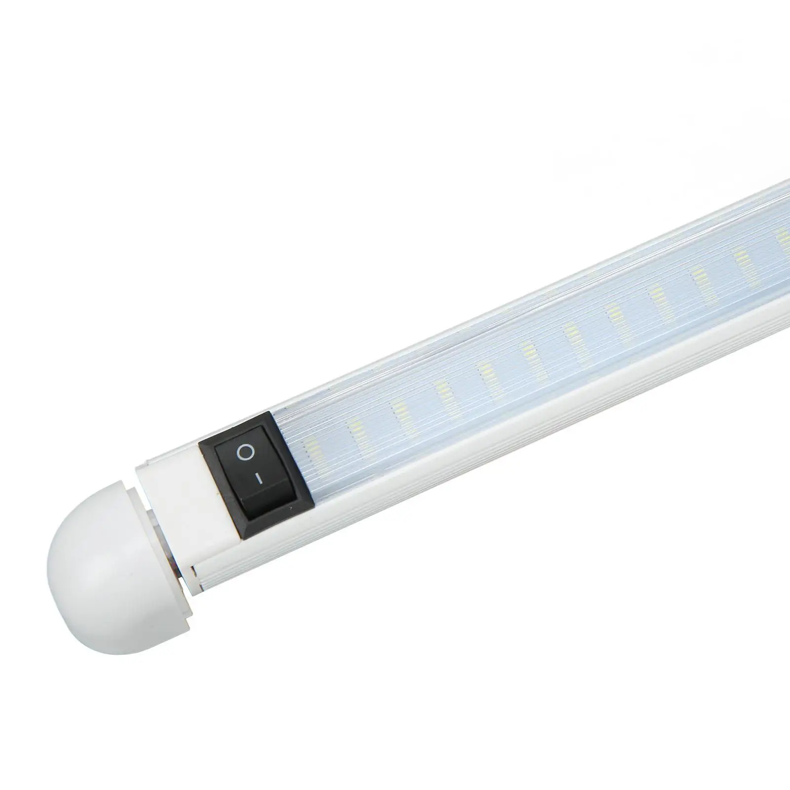 RV LED Ceiling Lamp 24 LED Crystal Lamp Beads Safe Strong Sealing Low Power Consumption Boat LED Ceiling Lights 2W for ship