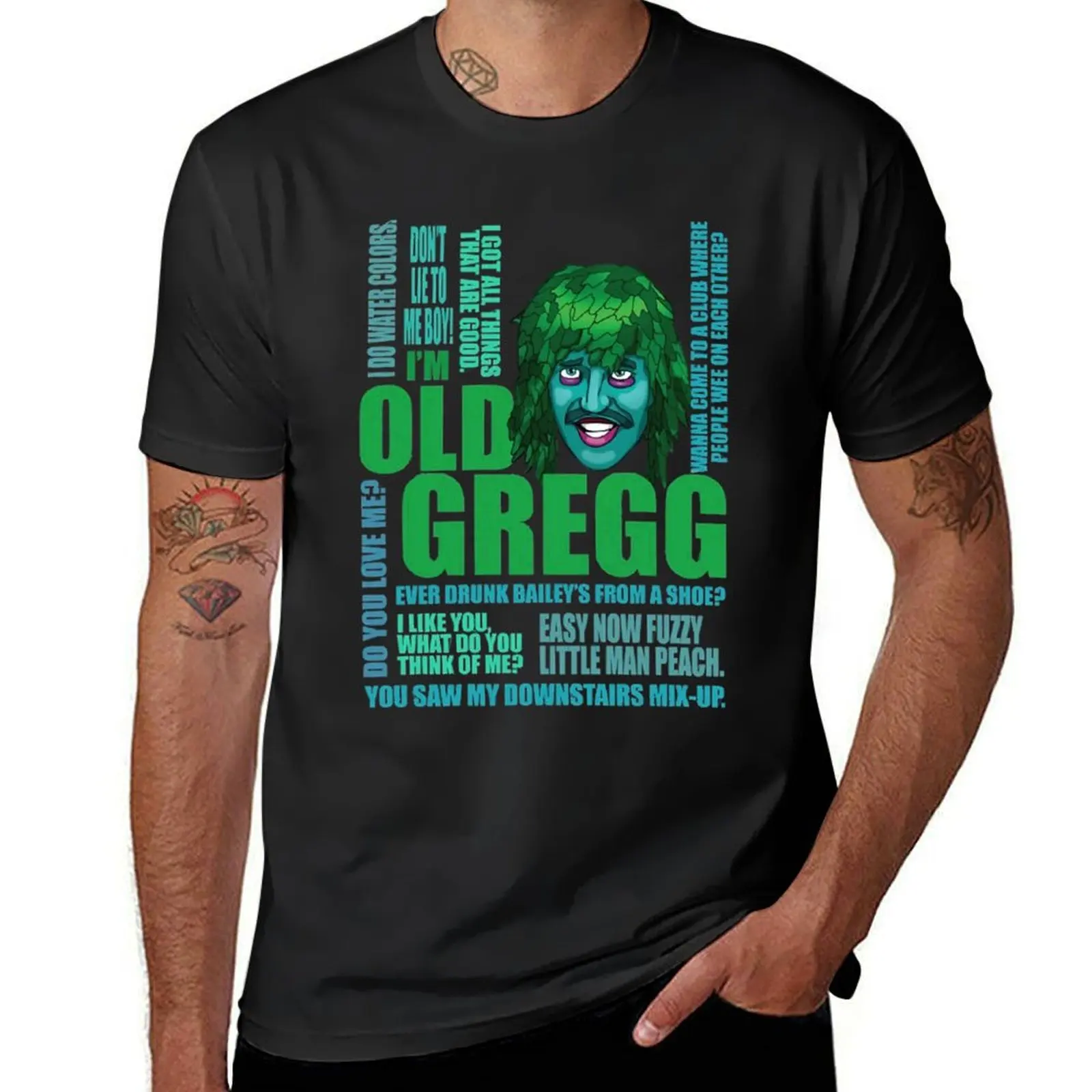 I'm Old Gregg (Light Ver) T-Shirt customs quick drying customizeds mens t shirts