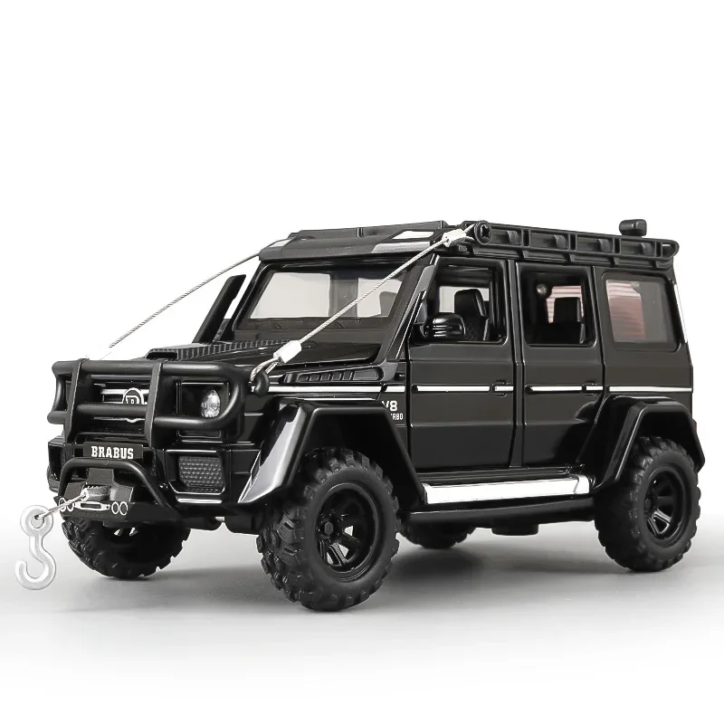 Модель автомобиля Mercedes Benz G550, модель приключения, модель из сплава, украшение, детские игрушки, 1:32