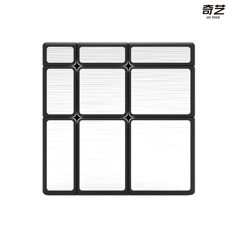 [ECube] QiYi Mirror Cube 3x3x3 Magic Speed Cube Silver Gold Professional Puzzle Cubes Toys For Children Mirror Blocks 3x3 Cube