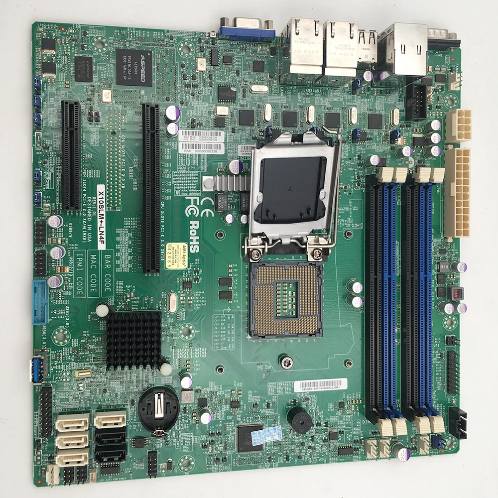 SuperMicro 서버 마더보드용 지지대 E3-1230V3, LGA 1150 X10SLM +-LN4F