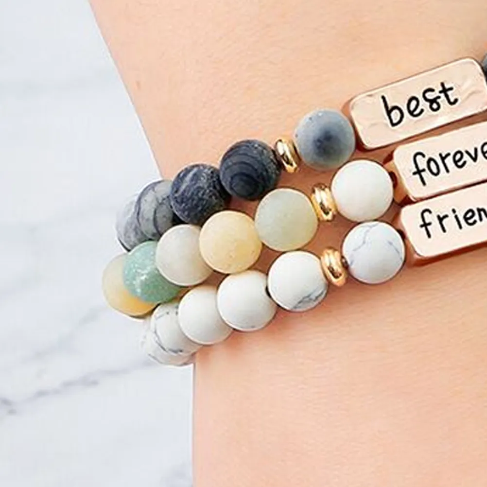 3Pcs Bracelet Fashion Stylish Unique Hand Chain Birthday Gift for Men Women Creative Casual Hand Chain