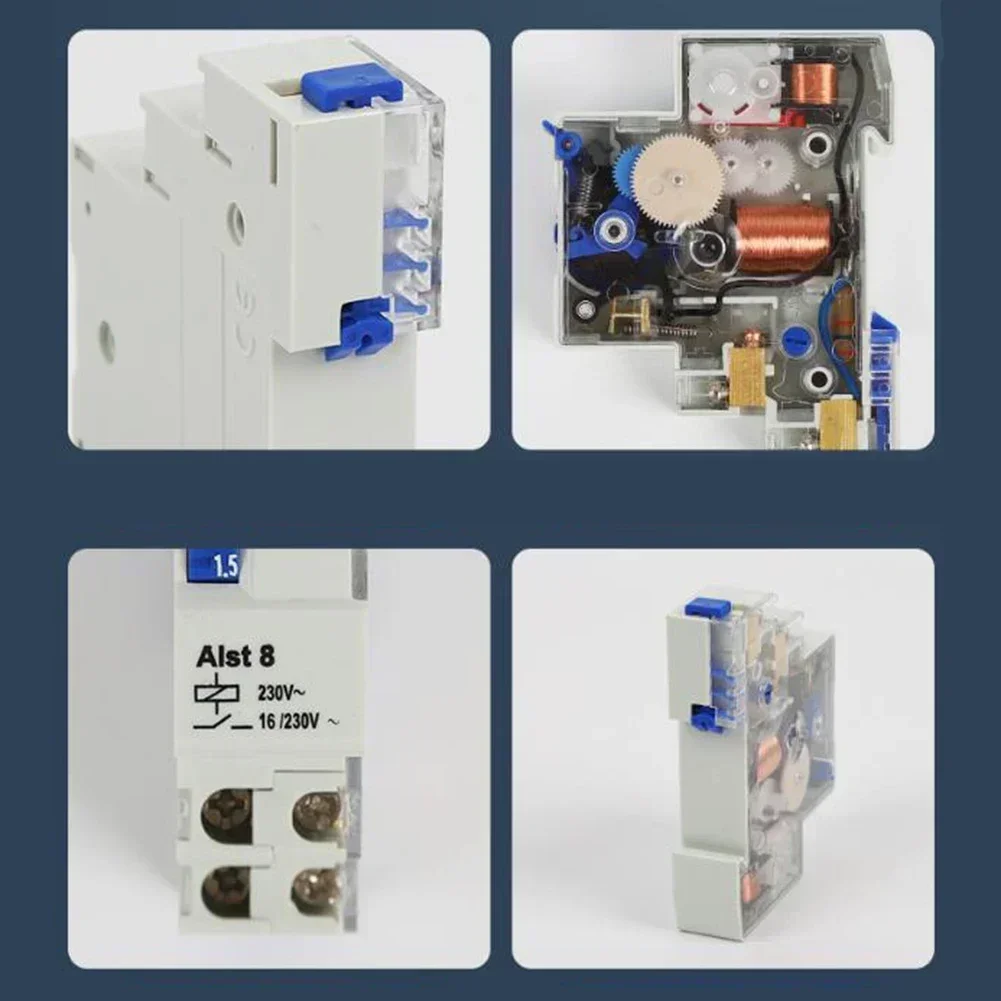 Automatic Lighting Control 230V Timer Relay Flexible Off Delay Settings Countdown 84*62*18MM Energy Saving Solutions