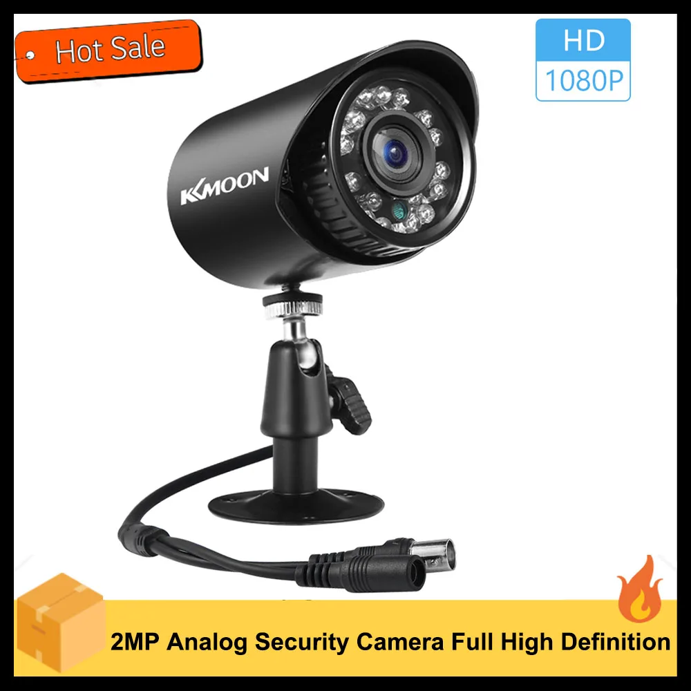 

2MP Analog Security Camera Full High Definition 1080P 4-in-1 (TVI/AHD/CVI/CVBS) Surveillance Camera Outdoor Weatherproof