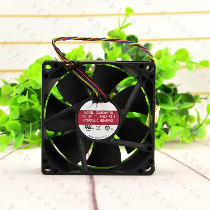 

Вентилятор охлаждения C 1pc для AVC DL08025R12U 8025 8 см 12 В 0,50 А, 4-проводной # A6–13