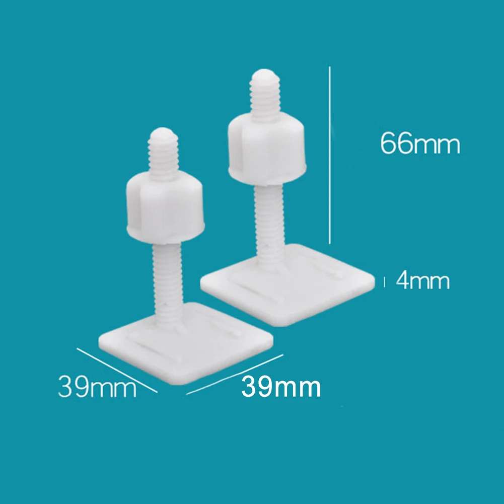 2 pçs plástico assento do vaso sanitário dobradiça parafusos de reparo substituição fixação kit montagem ferramenta de reparo do banheiro acessórios