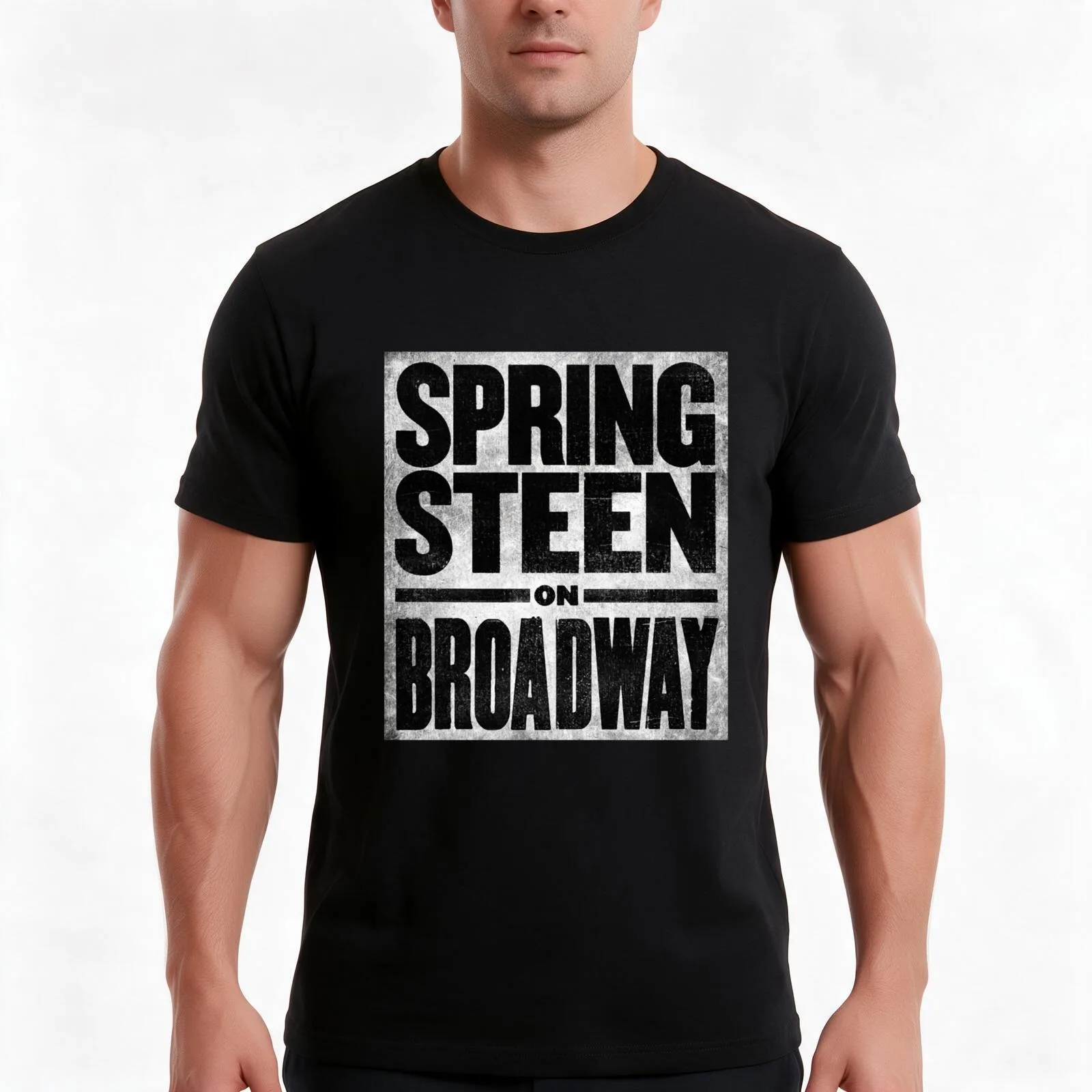 broadway music springsteen 2021 tokaug Men T Shirt mens graphic t shirts