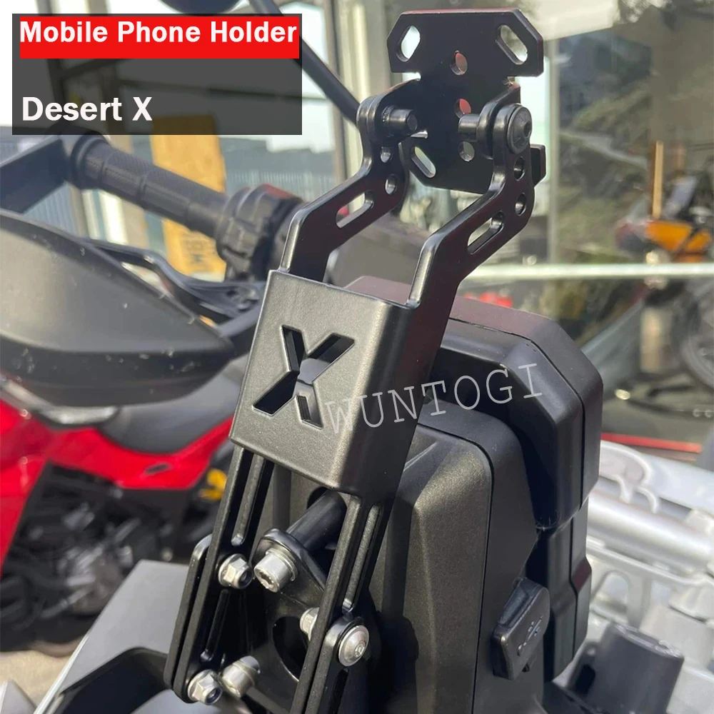 

Desert X GPS Mobile Phone Holder Multifunctional Navigation Bracket Support For Ducati DesertX Motorcycle GPS Mount Bracket 2022