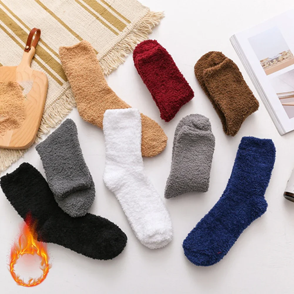 

Повседневная одежда для сна, домашние носки для сна, толстые теплые ботинки, удобная напольная одежда, пушистый плюшевый дизайн для домашнего отдыха