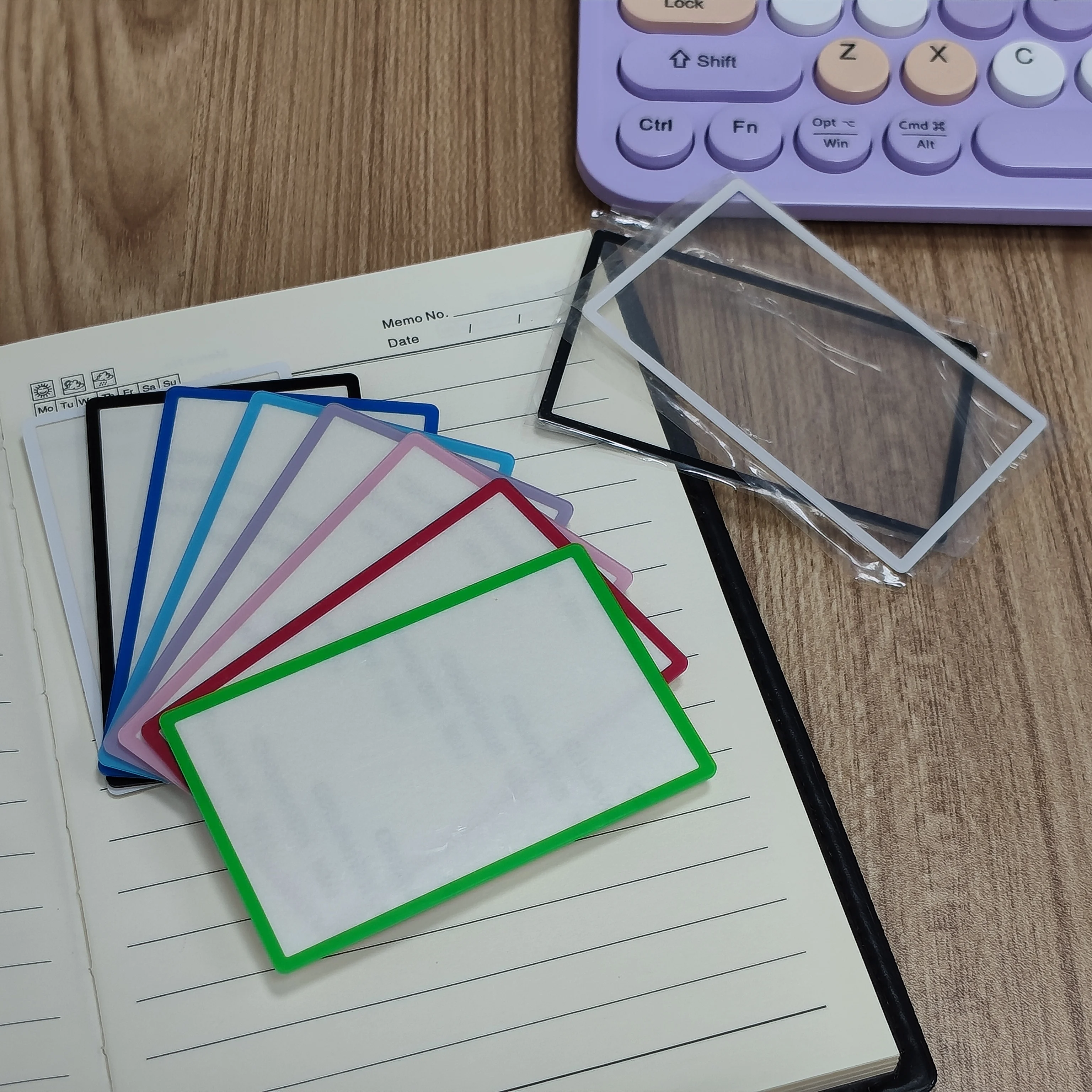 2DS พื้นผิวด้านบนพลาสติกหน้าจอป้องกันเลนส์สำหรับ Nindend 2DS 8สี