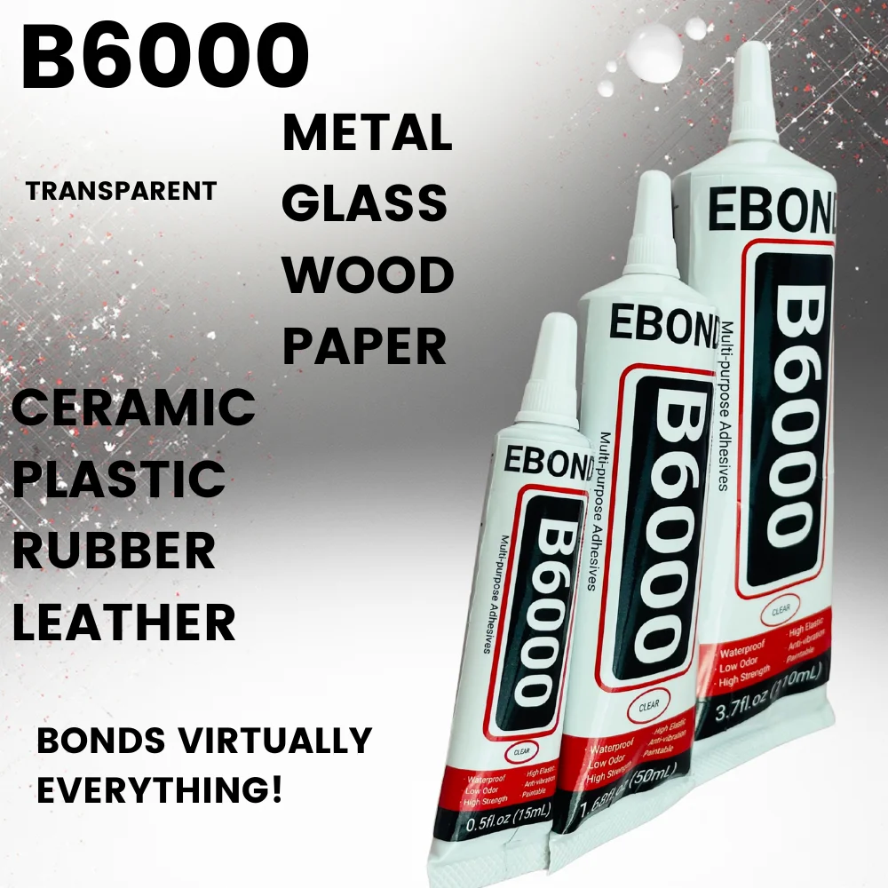 15ML 25ML 50ML 110ML Bulaien B6000 Trong Suốt Điện Thoại Liên Hệ Sửa Chữa Keo Đa Năng DIY Keo Với Độ Chính Xác mút Trang Điểm Đầu