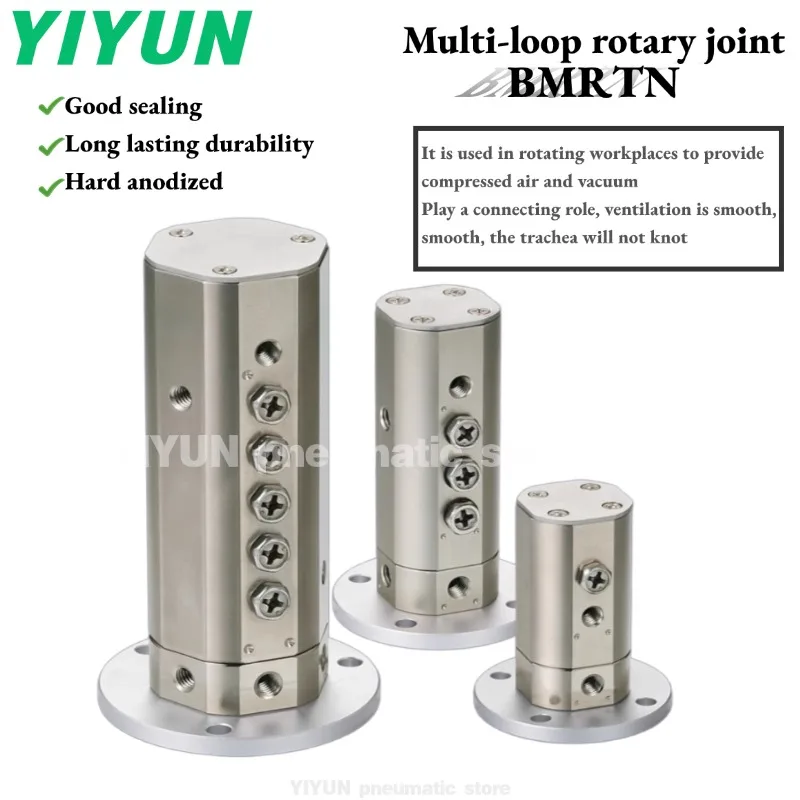 BMR TN4-M5 BMRTN6/8/12-M5-1 YIYUN Multiloop swivel manifold block joint pneumatic components