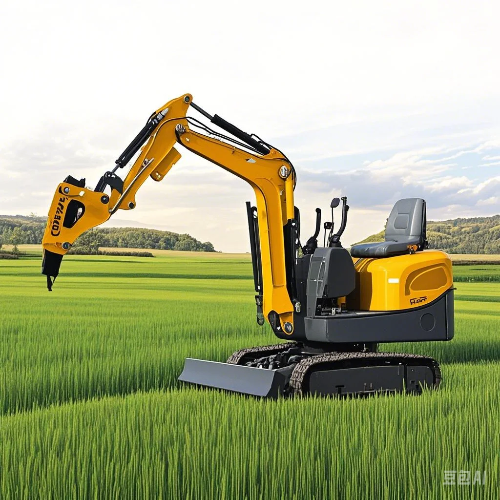 

Rippa customized product wholesale Kubota engine mini machine 1-ton mini bagging machine excavator mini bagging machine