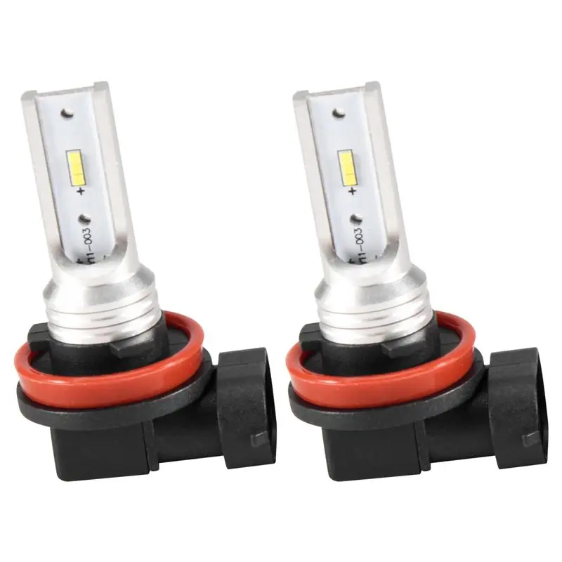 Lâmpada de neblina LED A20K, lâmpada de neblina LED H16 de alta potência Csp-Y11, branco frio 6500K (pacote com 2)