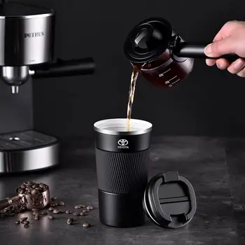 適用於豐田 GRsport Hilux Corolla Aygo Yaris Corolla Rav4 CHR Camry 510ML 汽車 304 不銹鋼咖啡杯保溫杯 10 最佳銷售 豐田 Aygo X - №5