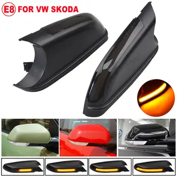 適用於大眾 Polo MK4 FL 和斯柯達 Octavia 2006-2010 的 2 個動態轉向燈流水式後視鏡指示燈 10 最佳銷售 2006年式Skoda明銳 - №6