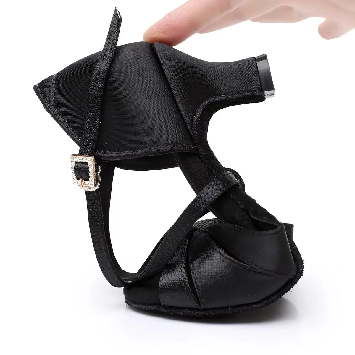 

Women Dance Shoes For Girls Ladies Latin Ballroom Dance Shoes Satin Professional Salsa Tango Party Dancing Shoes Training Shoes