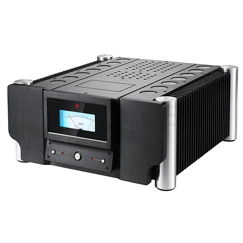 AIYIMA SMSL PSM-300T Fully Balanced Mono 6N16 Tube Class A Post Amplifier 300W Gallstone Hybrid Rear Amplifier Audio