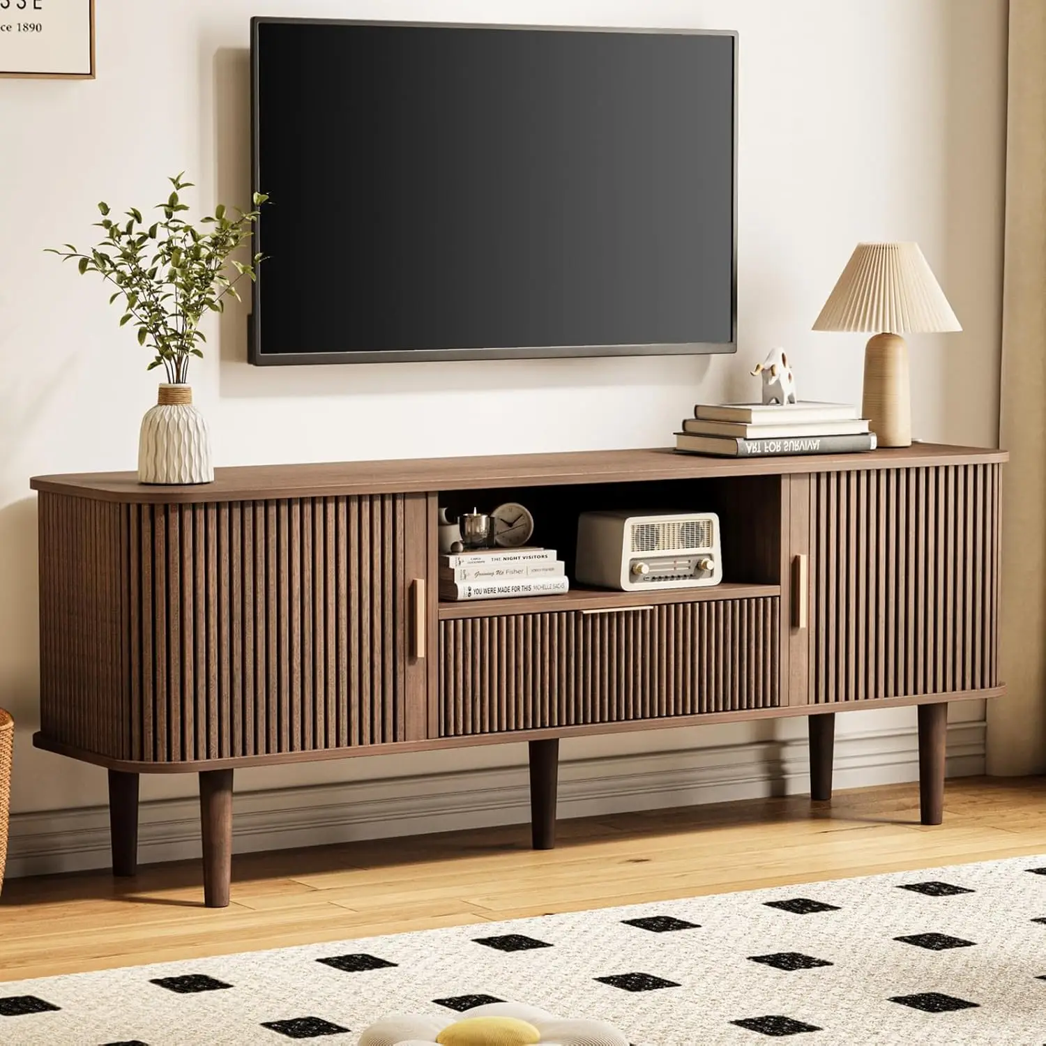 How Long Should a TV Stand Be for a 65-Inch TV? (Dont Guess, Measure)