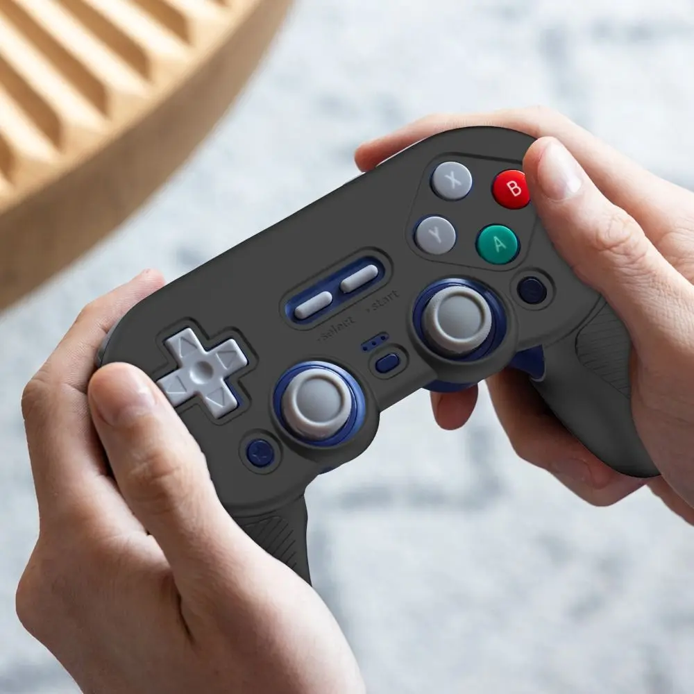 Silicone Gaming Controller Case Anti-Slip Anti-Scratch Console Protective Cover Shockproof for 8BitDo Pro 3 Bluetooth Controller