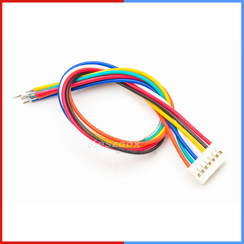 Keszoox JST 2mm HY2.0 Wire Cable Connector 2-10P with Length of 10-80cm Premium 22AWG Cable【Support Customized】