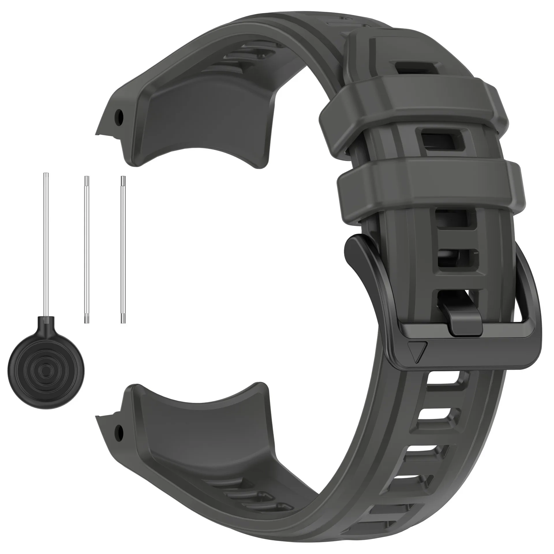 Garmin Instinct 3 Amoled 50mm 45mm 용 실리콘 스트랩 Garmi... - 2