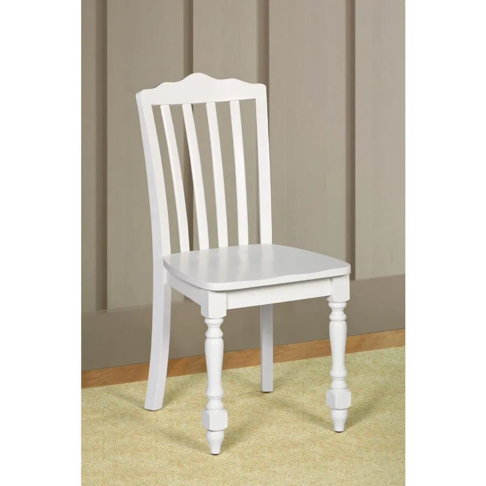 

Furniture Lauren Wood Dining Chair or Table Chair, 17 D x 17 W x 37 H inches