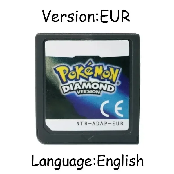 Pokemon Series DS Game Cartridge Video Game Console Card HeartGold SoulSilver Diamond Platinum Pearl Meertalig voor NDS 3DS