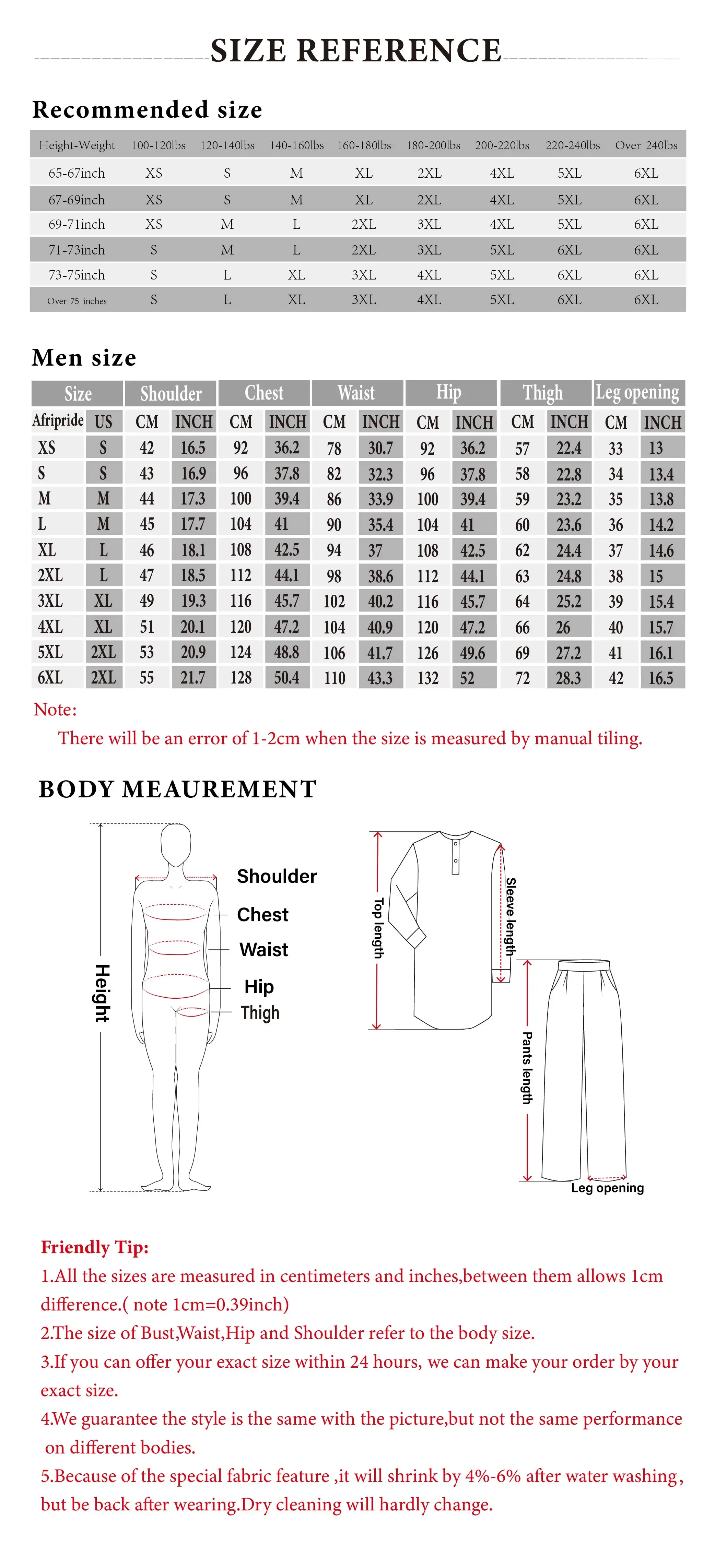 African Suit for Men Big and Tall Dashiki Short Sleeve Tops Blouse+ Ankara Pants Tracksuit Pockets Wax Attire Formal A2116055