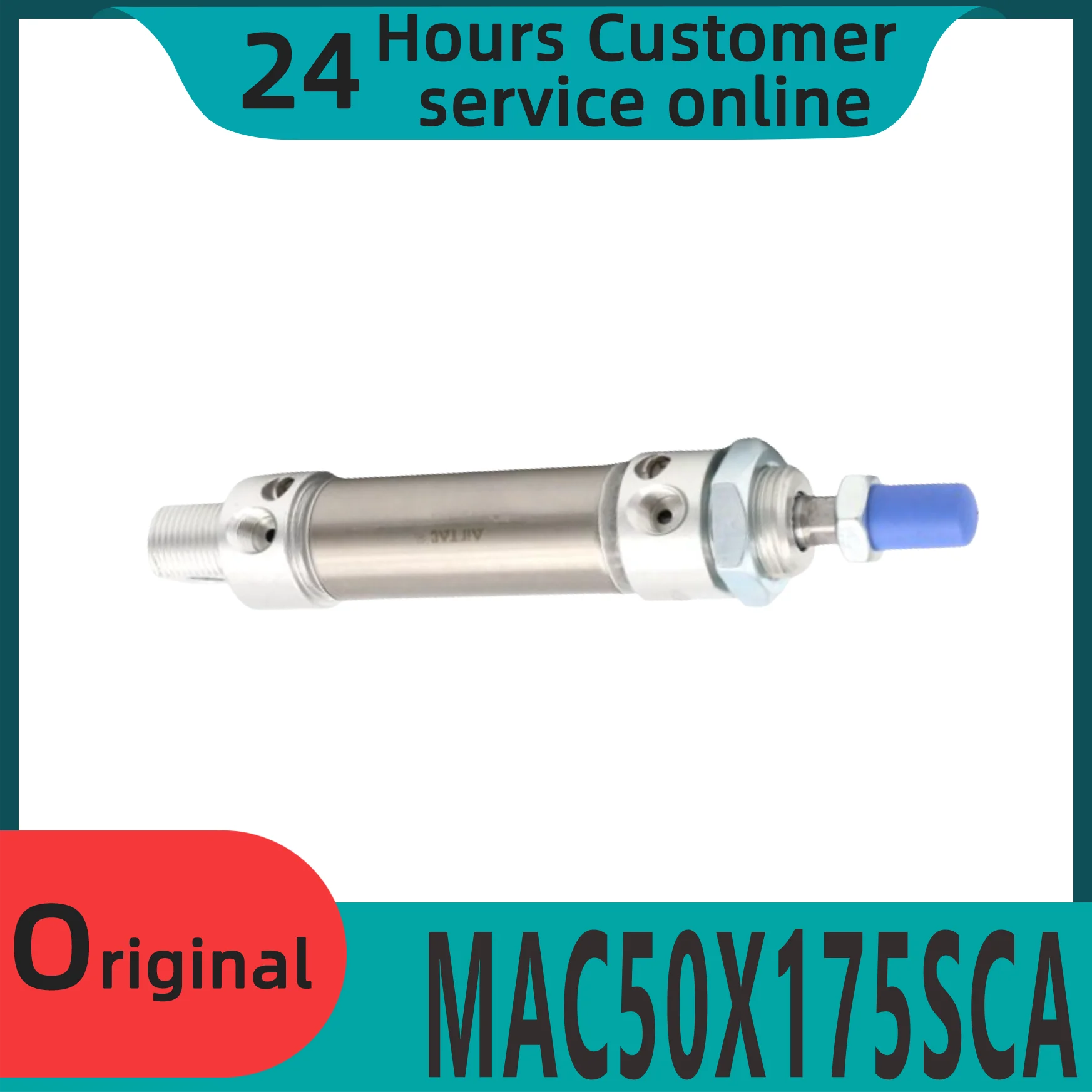 

Brand new original buffering stainless steel mini cylinder MAC50X175SCA MAC50X200SCA MAC50X250SCA MAC50X300SCA