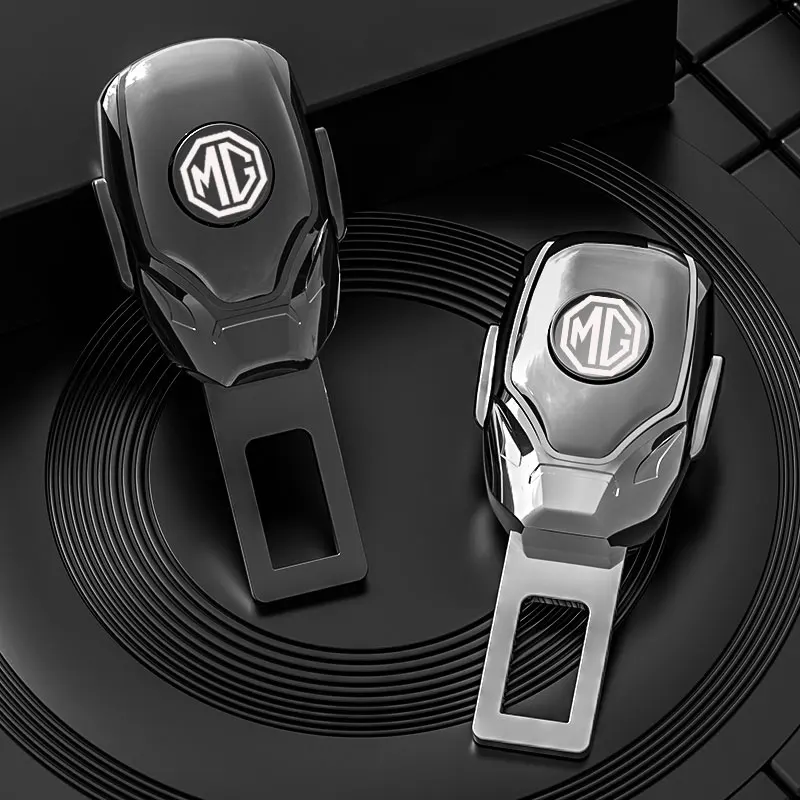 Extensor de Clip para cinturón de seguridad de coche, Clip convertidor de sujeción automático, decoración para cinturón de seguridad para MG ZS HS ES5 MG4 EV S5 MG3 MG5 MG6 MG7 EZS