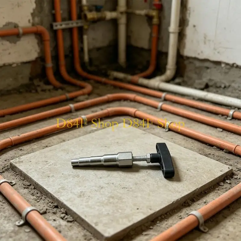 D84F Manual Screw Feed Pipe Expander for 16-32mm PERT Pipe Repair Tasks Use