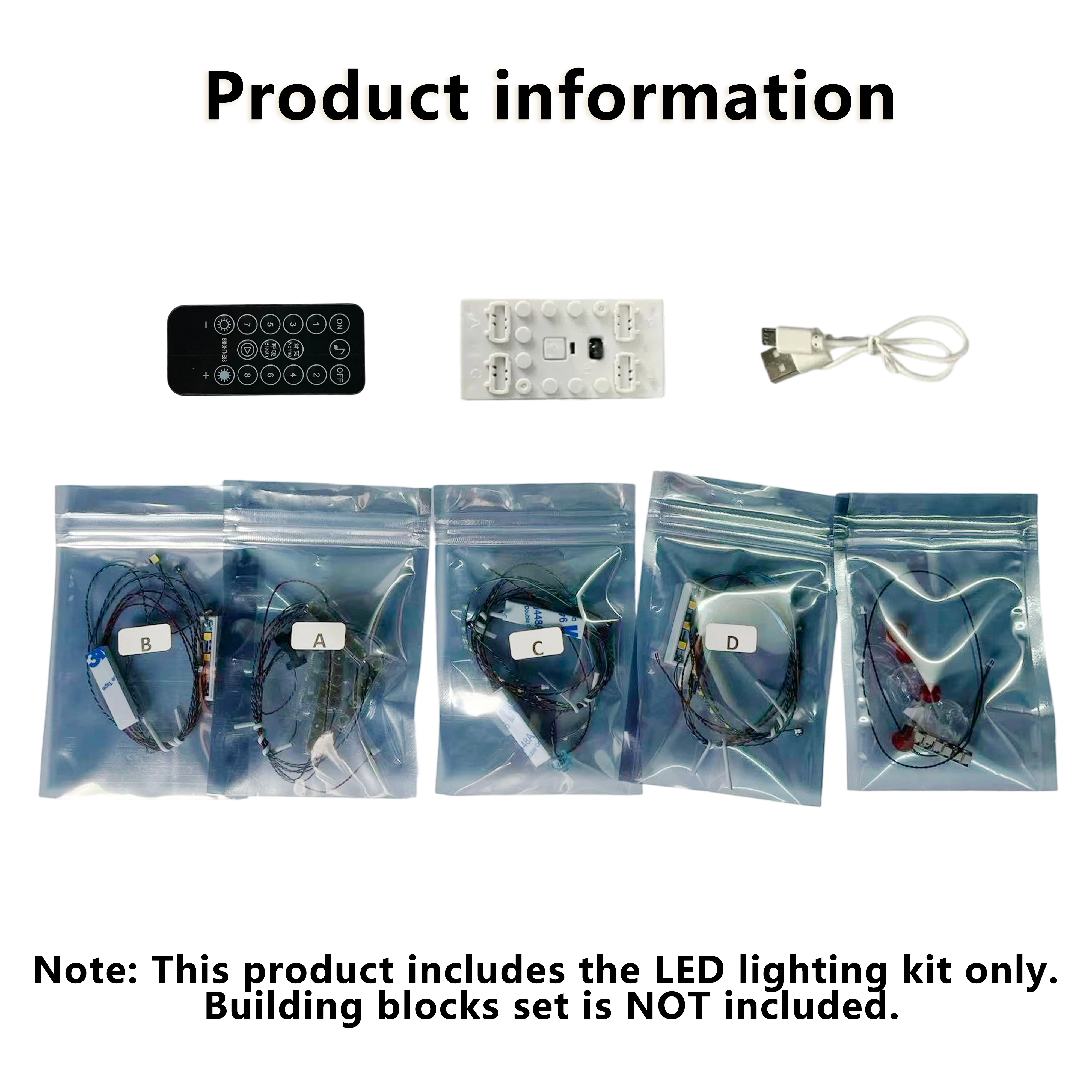 LED-verlichtingsset compatibel met 75331 Sci-Fi Space Gunship bouwstenen model decoratieve verlichtingsset (alleen verlichting)