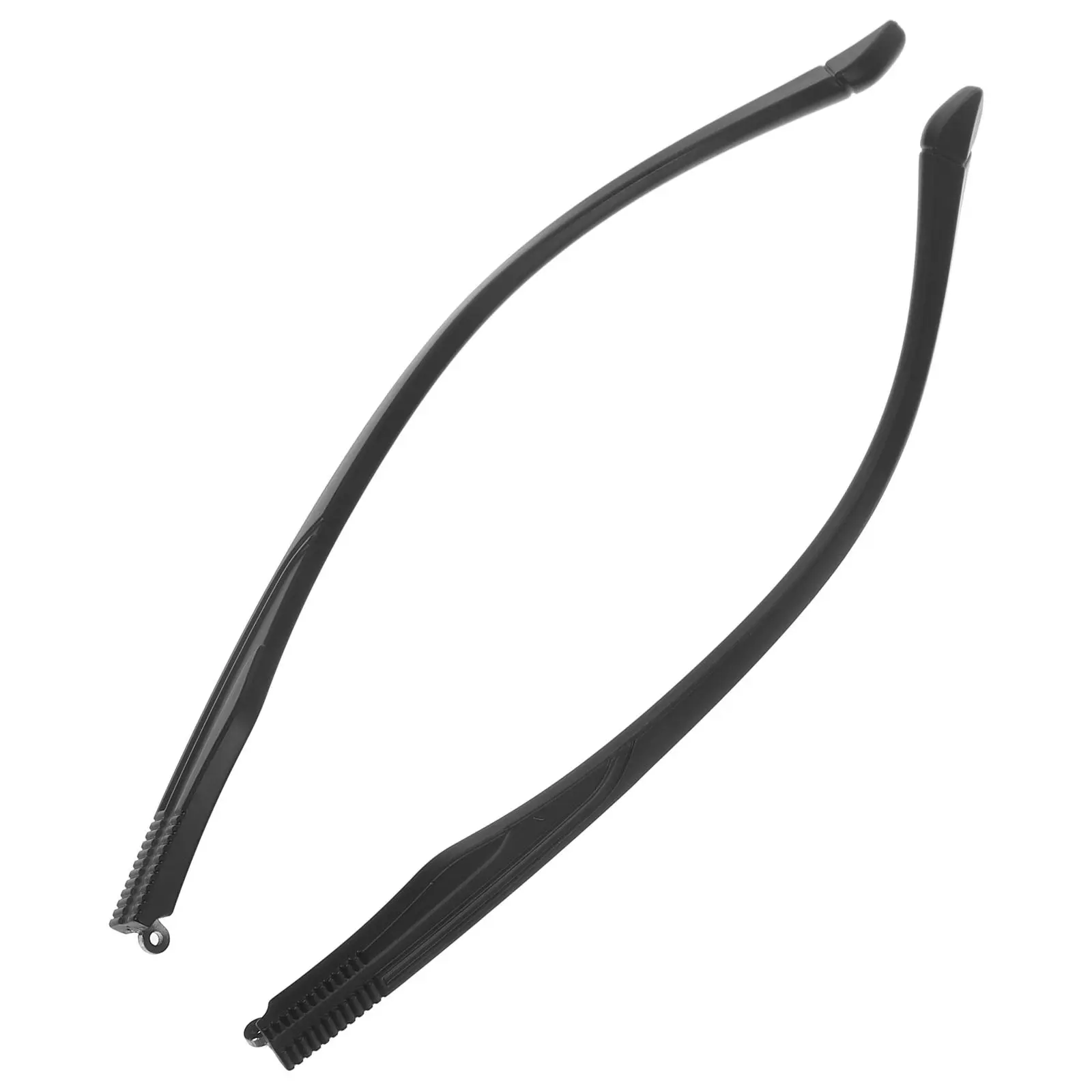 

1Pair Universal Eyeglass Temple Legs Tr90 Material Flexible Resilient Comfort Fit Ergonomic Streamlined Shape Eyewear