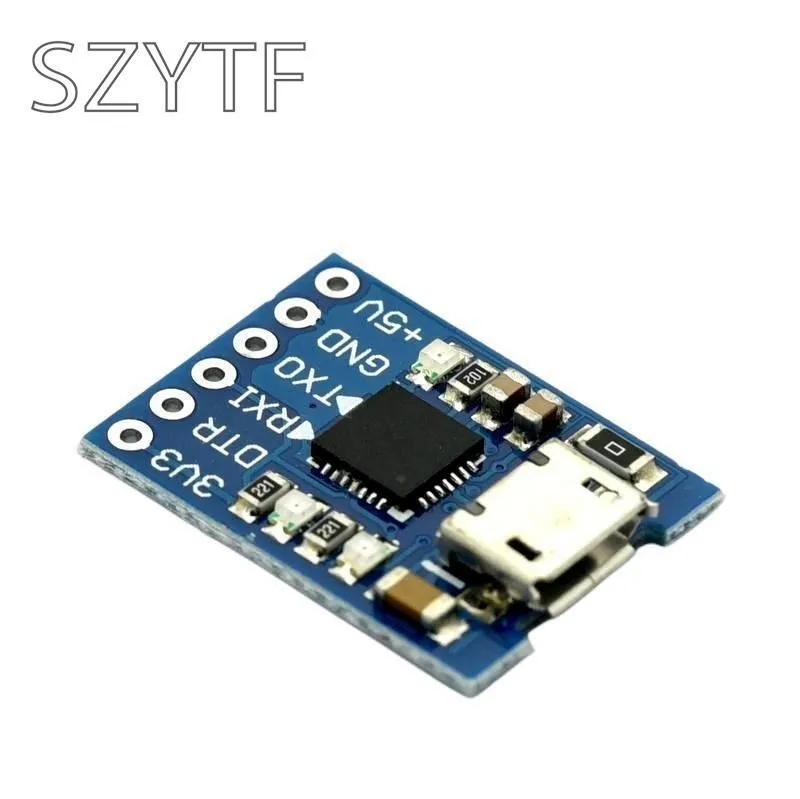 1 PCS CP2102 Round of TTL USB Module Of USB Serial UART On STC Downloader Micro Interface Board