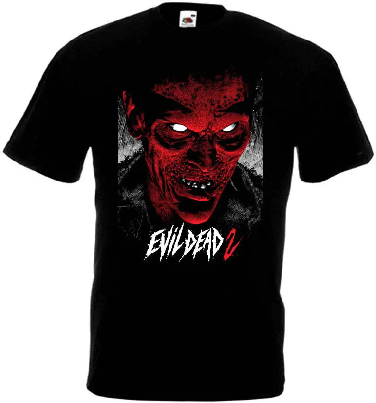 

Evil Dead 2 v.12 T shirt black movie poster horror all sizes S-5XL