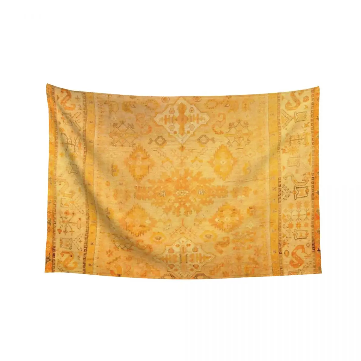 

Antique Turkish Oushak Rug Print Tapestry Luxury Living Room Decoration Bedroom Decor On The Wall Room Decorator Tapestry