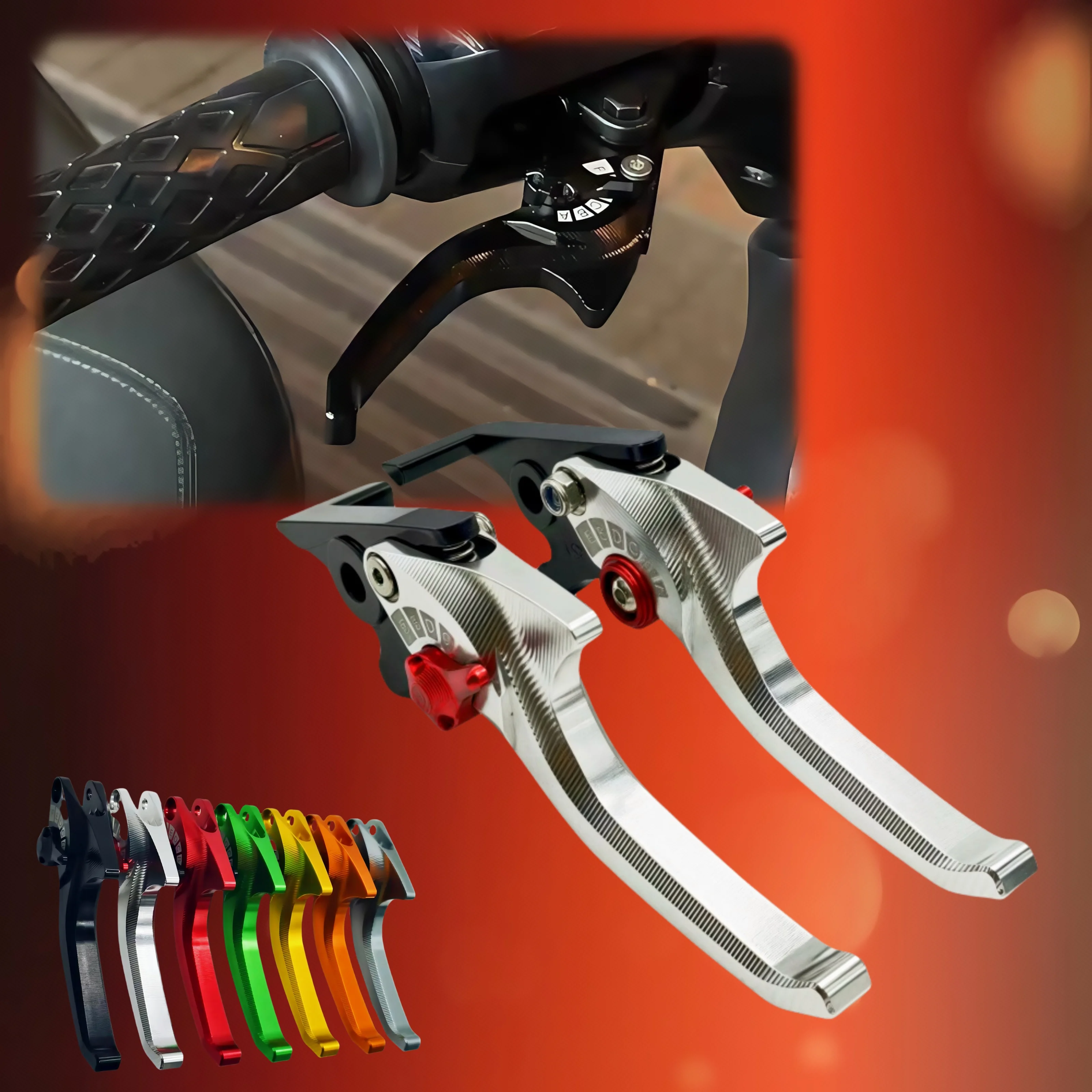 

Для Kawasaki ZX10 1988-1990 GTR1000 1992-2006 ZZR1100 1990-1992 Новая парковочная ручка с ЧПУ, тормозной рычаг сцепления, аксессуары для мотоциклов