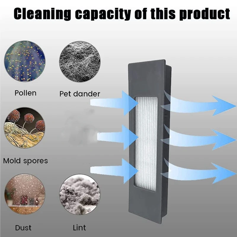 Parti accessori per Ecovacs Deebot N8 T8 1 spazzola principale 4 filtri 6 spazzole laterali per T8 N8 Ozmo 950 920 sostituzione