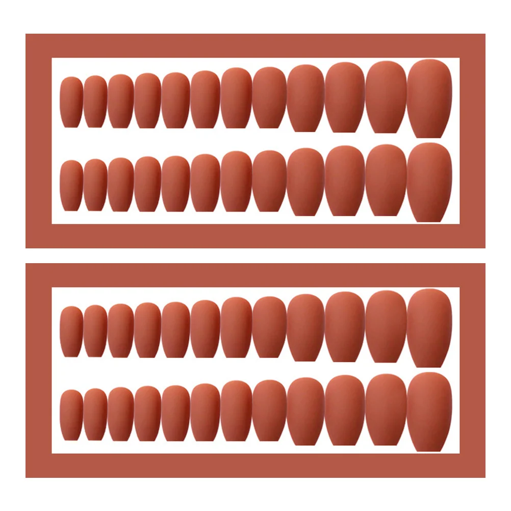 เล็บปลอมบัลเล่ต์ 24 ชิ้น สีไล่ระดับ กลิตเตอร์ เล็บปลอมสำหรับงานปาร์ตี้ งานแต่ง อุปกรณ์ทำเล็บ ทนทาน ดูเป็นธรรมชาติ