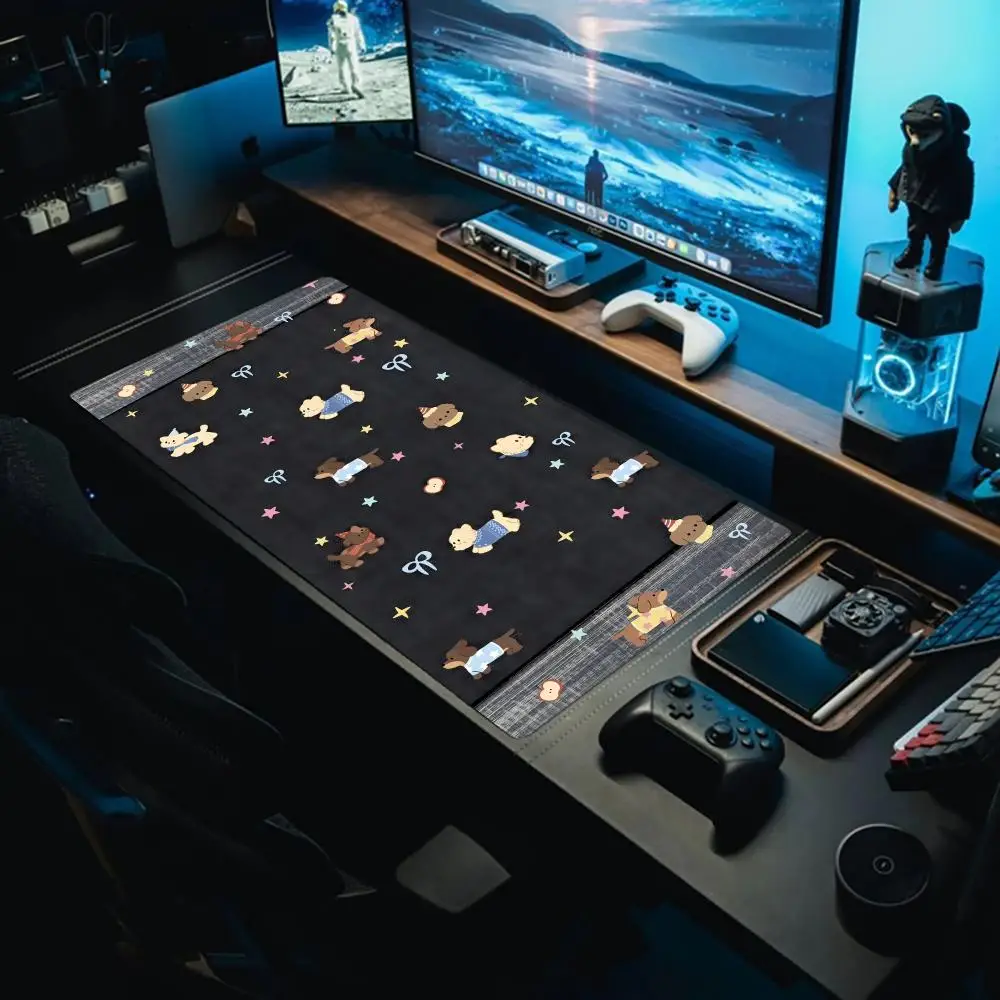 

Large anti-dirt and anti-slip mouse pad