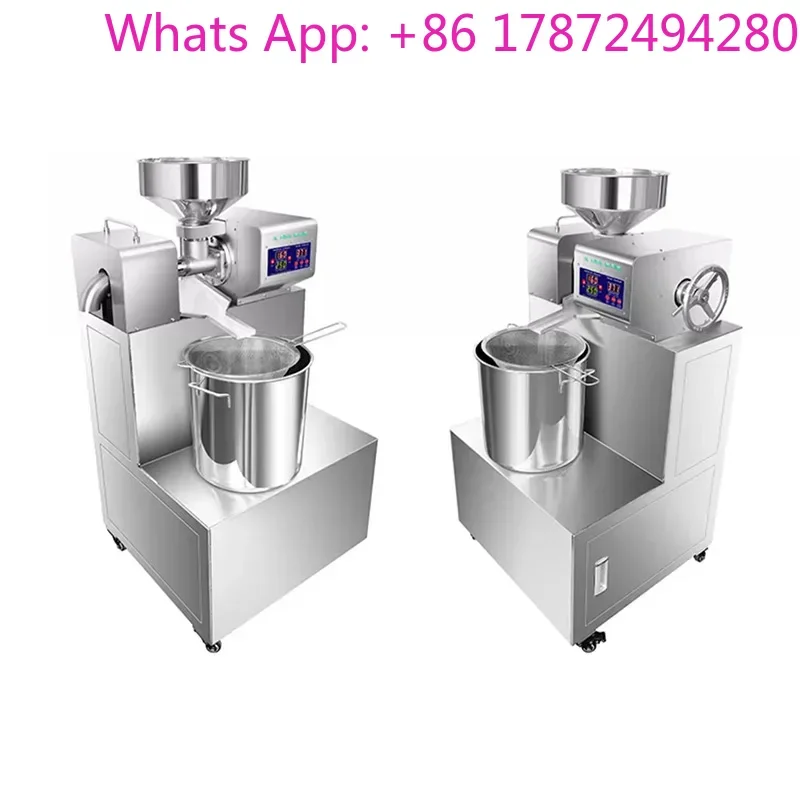 P30 Oil Press Machine Medium-Sized Commercial Fully Automatic Digital Temperature Control 2520W Power 20-30Kg/H
