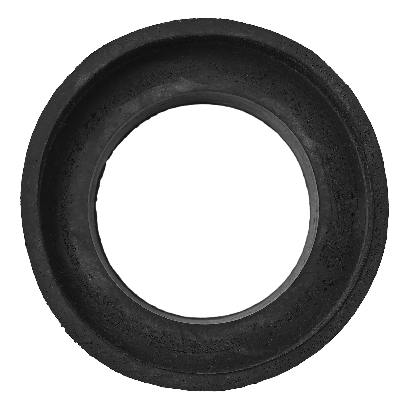 Junta de inodoro, anillo de sellado de inodoro, sello de cisterna negro, arandela de donut cónica en forma de cono, 1 Uds. De repuesto
