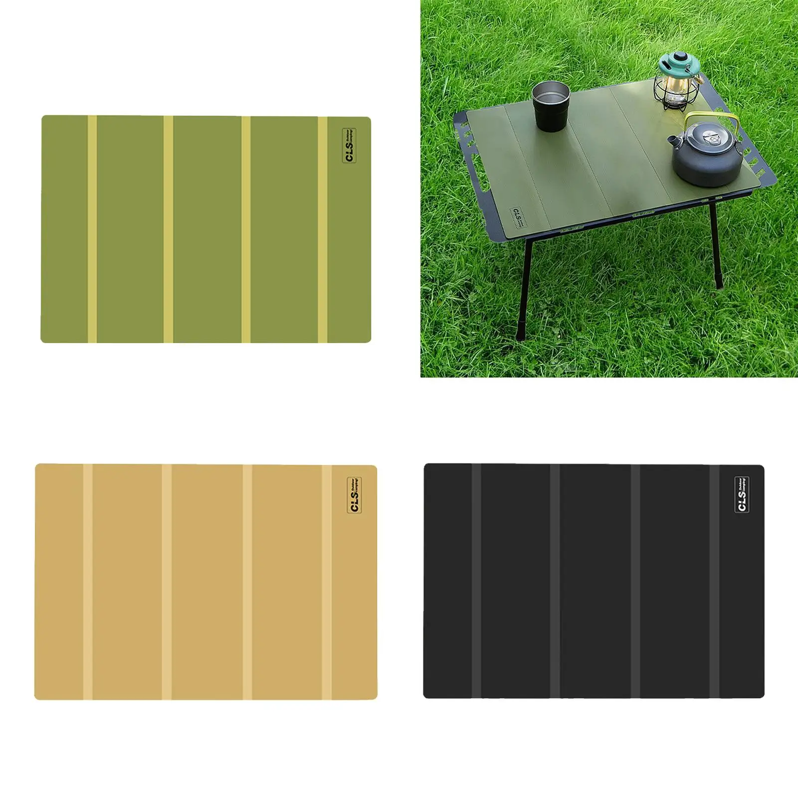 

Camping Table Mat Table Pad Folding Portable Non Slip Table Cloth Tabletop