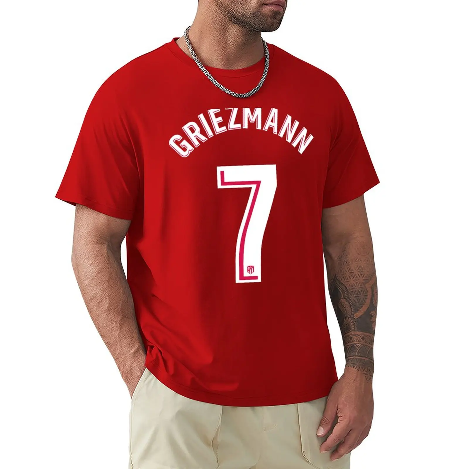 Griezmann 2018 T-Shirt Oversized t-shirt black t shirt anime fitted t shirts for men