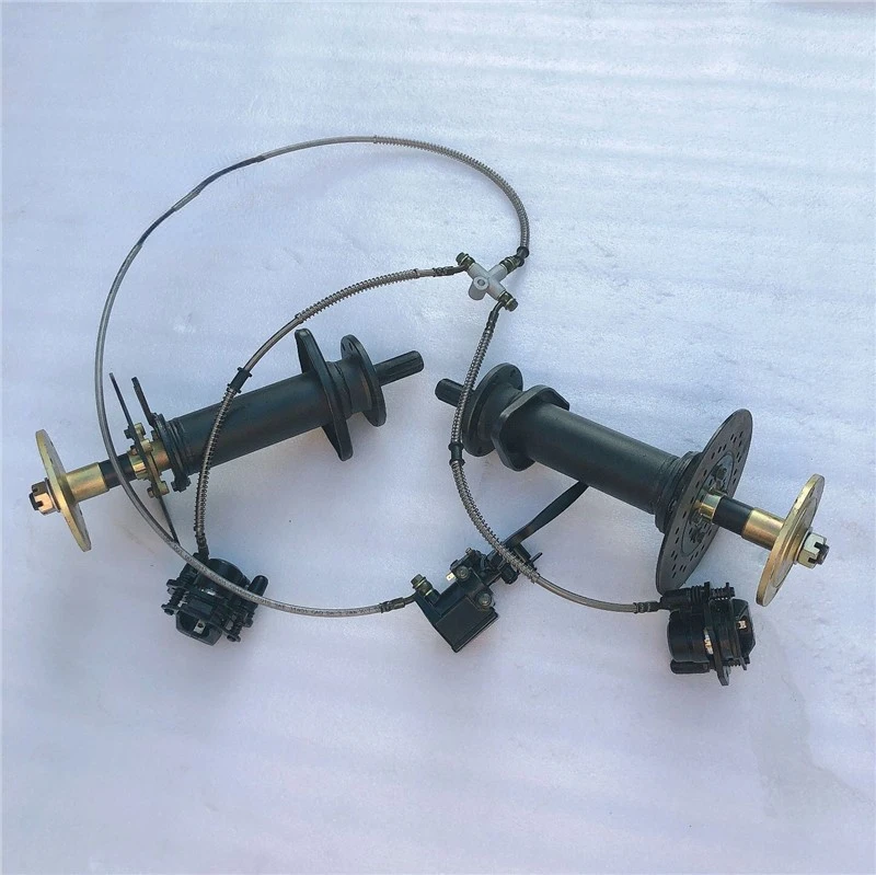 Modification of four-wheel electric motorcycle beach bike accessories: shaft drive, differential rear axle motor