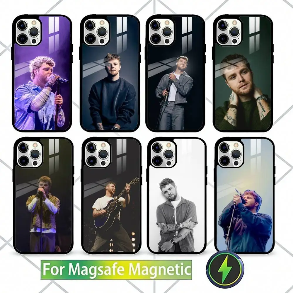 

A- A-Alex W-Warren Singer Phone Case For iPhone17,16,15,14,13 Plus,Pro Max Magnetic For Magsafe Wireless Charging