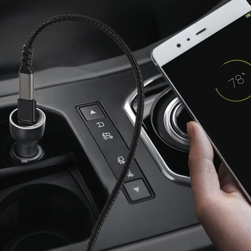 USB C Adapter Car Playing Compatible Adapter for Seamlessly Connection USB C Cable&Peripherals Seamlessly Connecting 896C